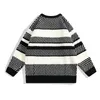 Męskie swetry męskie swetra sweetry projektant fajny przystojny streetwear nastolatków wszechpreparowanie mody na druty mody Ulzzang Stylowy D61