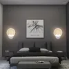 Wall Lamps Nordic LED Lamp Square Round Aluminum Modern Indoor Light Sconce For Bedroom Living Room Home Decor Lighting Fixture