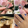 Cluster Rings Cuban Link Ring For Women Hiphop Style Iced Out Zircon Finger Gold Color Hippie Jewelry Trend 2023 Wholesale OHR069