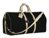 Venda inteira de couro de alta qualidade oxidado feminino e masculino Bandouliere Keepall Duffle Travel Bag5374805