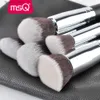 Makeup Brushes MSQ Professional 15pcs Makeup Brushes Set Powder Foundation Eyeshadow Make Up Brush Kit Cosmetics Synthetic Hair PU Leather Case Q231110