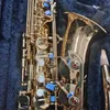 Meilleure qualité Golden Jazz Alto Saxophone YAS-875EX Japon Marque Woodwind Alto Saxophone E-Flat Instrument de musique avec embout professionnel