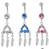 Nombril Bell Bouton Anneaux D0740 Mélanger Couleurs Nombril Nombril Anneau Drop Livraison Bijoux Corps Bijoux Dhssq