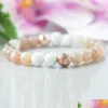 Beaded Mg1054 Moonstone Diffuser Bracelet Essential Oil Sunstone Healing Crystals Lava Rock Aromatherapy Jewelry Drop Delivery Bracel Dhybs