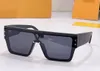 Модные роскошные дизайнерские солнцезащитные очки Waimea для мужчин и женщин, винтажные квадратные матовые очки с буквенным принтом на линзах, очки для улицы Anti-Ultra296t
