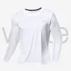 Camisetas masculinas de seda de seda de seda comprida seção fina de mola masculina seca rápida camiseta respirável