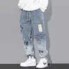 Мужские брюки высокого качества, модные брюки-карго, трендовая уличная одежда в стиле хип-хоп, повседневная одежда для бега с эластичной резинкой на талии, брюки 230410