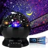 Night Lights Starry Sky Star Projector Light For Baby Bedroom Decoration Child Kids Birthday Presents Gift