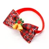 Dog Apparel 50/100pcs Christmas Dog Bowties For Dogs Bow Tie Collar Dogs Xmas Dog Supplies Pets Dogs Grooming Accessories For Small Dogs 231109
