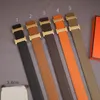 Belt for Women Genuine Leather 3.8cm Width High Quality Men Designer Belts Buckle Womens Brand Waistband Cintura Ceintures 2304102BF
