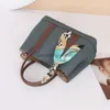 H Bag Garden Party Bag حقيبة يد يدوية حديقة الحفلات النسائية الجلدية لون الخريف والشتاء سعة كبيرة