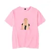 Camisetas masculinas camisa preta moda addison rae homens tees de verão meninos casuais meninas de manga curta hip hop