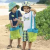 Boodschappentassen E74B Kinderen Kinderen Zand-weg draagtas Strand Zwembad Mesh Tote