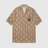 Luxe Designer Dames T-shirt Shirt 2023 Men Business Lente zomer Casual Street Hip-Hop Man Printing Patroon Unisex M-3XL