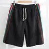 Designer Kvinnokläder 20% rabatt på skjorta Rätt version av våren/sommaren Red Green Ribbon Casual Ancient Family Shorts Star Matching Pants