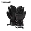 Лыжные перчатки мужские Terror Competitor кожаные Palm TERROR сноубордические утолщенные водонепроницаемые велосипедные перчатки с тремя пальцами 231109
