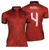 قميص كرة القدم 23 24 فريق ألبانيا الوطني أوزوني رجال كرة القدم ، قمصان هايساج لينجاني أبروراشي راماداني المنزل الأحمر بعيدًا