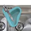 Kitchen Sink Strainer Leftovers Drain Basket Soup Waste Strainer Multifunctional Hanging Fruit & Vegetable Drainer Gadget