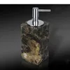 Liquid Soap Dispenser 1pc Nordic Natural Marble Home Toilet Shower Gel Shampoo Dispensing Bottle Wristband Empty Pump