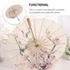 Parapluies chinois papier huilé japonais ParasolAsian Parasol imperméable à la pluie accessoires de danse pour les faveurs de fête de mariage parapluie méduse