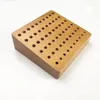 Bekijk reparatiekits 30/60 holes houten gereedschapsrek schroevendraaierhouder en piezer standaard base sieraden horlogemaker deel gereedschappen accessoires