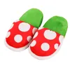 GAI GAI GAI Super Bros Slippers Piranha Decoration Flower Cosplay Shoes Autumn Winter Plush Slipper Christmas Moda Praia Gift Wholesale 231109