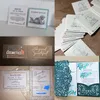 Cartões personalizados obrigado por embalagem de presente de negócios decoração personalizada cartão de convite de casamento cartão postal 231110