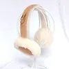 Ear Muffs Winter Women Real Wool Fur Earmuff Warm Female Sheepskin Soft EarWarmer Outdoor Cold Protection Earflap 231109