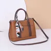 H Bag Garden Party Bag حقيبة يد يدوية حديقة الحفلات النسائية الجلدية لون الخريف والشتاء سعة كبيرة