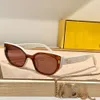 Dames vierkante zonnebril Romeinse vierkante bril Modeontwerper dames outdoor gepersonaliseerde zonnebril Lunettes de soleil 400181