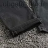 Jeans pour hommes DesignerMens Summer Shorts Designer Pantalons décontractés Luxe Broderie Wash Hommes Femmes Hip Hop Tendance Jambe Droite Fermeture À Glissière Contrôle D'accès Noir Hommes Jeans 5OA2