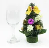 Kerstdecoraties Mini Trees 20cm decoratieve boomartikelen voor thuis- en kantoordecoratie CT07