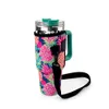 Red Lips Neoprene Water Bottle Holder Valentine Lipd Insulated Cooler Cup Bag Sleeves Neoprene Bottle Pouches DOM2311