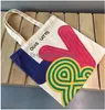 حقائب التسوق مصممة فاخرة معرض القماش كيس القماش للنساء القماشي