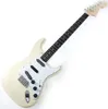 Custom Shop Artist Signature Ritchie Blackmore Années 70 Gris Blanc Guitare électrique Festonné Touche en palissandre Tremolo Bridge Whammy Bar Vintage Tuners