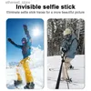 Selfie Monopods Hongdak 3M Invisible Selfie Stick 360 Rotation Holder Extended EditionMonopod för Insta360 X2 X3 GoPro 11 10 Kamerabidrag Q231110