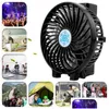 Other Home & Garden Portable Usb Battery Fan Foldable Air Conditioning Fans Cooler Mini Operated Hand Held Cooling Drop Delivery Home Dhfnt