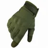 Gants de sport en plein air plein doigt tactique moto vélo cyclisme course écran tactile gant A24