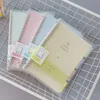 Notepads B5 A4 A5 High quality bound notebook loose leaf spiral paper diary detachable simple thick coil case 230408