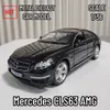 Самолеты Modle 1 36 Mercedes CLS63 AMG Реплика Реплика CAR Scale Scale Metal Diecast Miniature Offack Collect