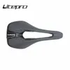 Bicicleta Groupsets Litepro Seat Saddle Hollow PU Couro Longa Distância Equitação Montanha Dobrável Bicicleta Confortável Almofada Acessórios 231109