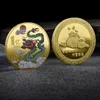 Konst och hantverk hundra miljoner små mål på 2024 Dragon Year UV Color Printing Commemorative Coin