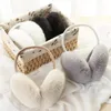 Ear Muffs High Quality Earmuffs Faux Rabbit Fur Hang Ear Cover Warm Winter Headwear Ear Muffs Fur Earmuffs Unisex Adult Ear Warmer Fold 231109