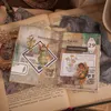 Blocchi per appunti Yoofun 50 pezzi borsa Materiali per l'arte barocca Carta Rivista per immondizia Planner Clip Book Decorazione vintage Texture artigianale fai da te 230408