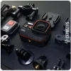CERASTES Action-Kamera 4K60FPS mit Fernbedienungsbildschirm, wasserdichte Sportkamera, Laufwerksrekorder, Sportkamera, Helm-Action-Cam 240229