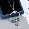 Pandoras Necklace New Fashion Astronaut Necklace Memale Clavicle ChainパーソナライズされたスタースターリバーシリーズペンダントPandoras Box Charms Necklace Pandoras