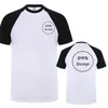 T-shirts pour hommes conception personnalisée t-shirt votre propre hommes décontracté coton manches courtes cool haut personnalisé 230410