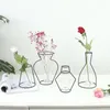 Vases JX-LCLYL minimaliste abstrait fer séché fleur vase ligne plante support créatif décor à la maison