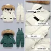 Jackets 30 Children Down Coat Girl Parkas Suit Boy Winter Set Warm Fur Collar Thicken Kids Snowsuit Baby Jumpsuit Jacket Clothing 1 4Y 231109