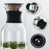 Water Bottles 115L High Borosilicate Glass Cold Kettle Bottle Container Restaurant Home Lemon Juice Tea Milk 231109
